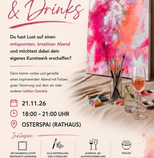 Paint and Drinks | © Beck Paint and Drinks | © Beck