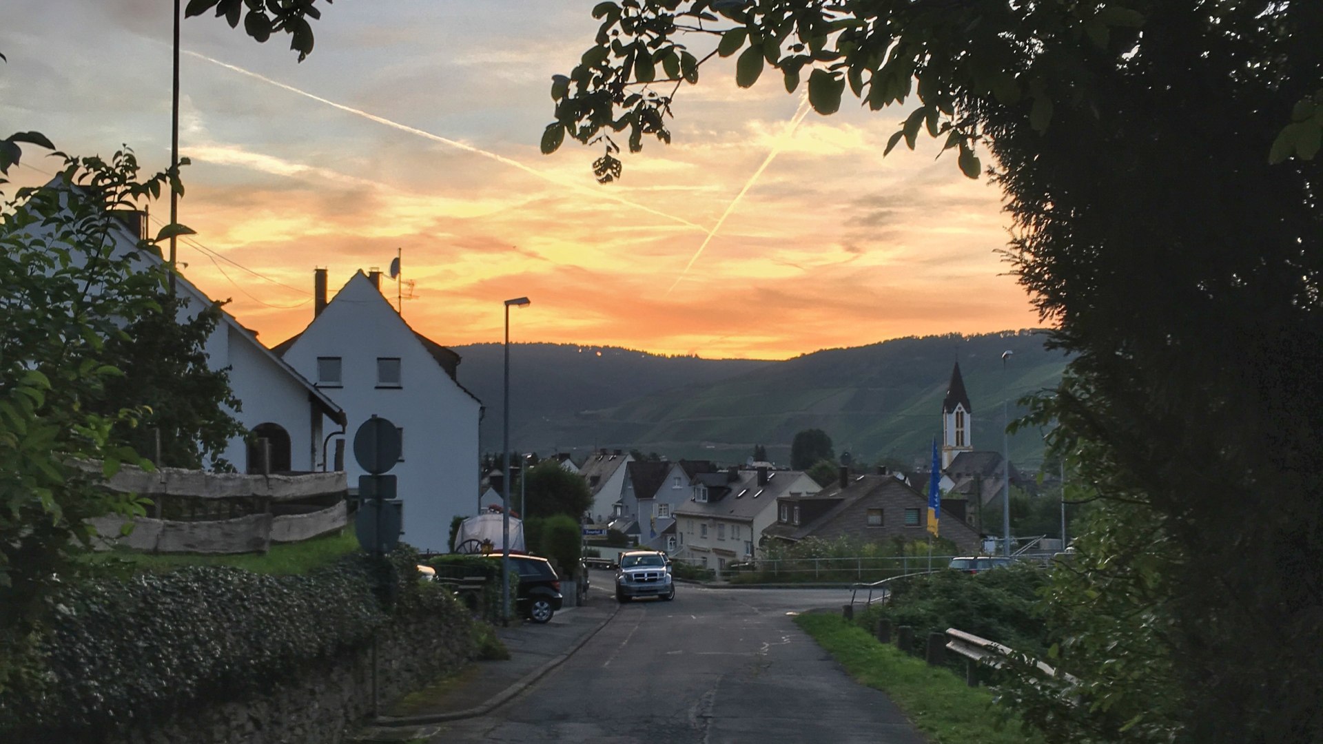 Blick von der Elligstra&szlig;e auf unseren Ort | &copy; Sebastian Reifferscheid