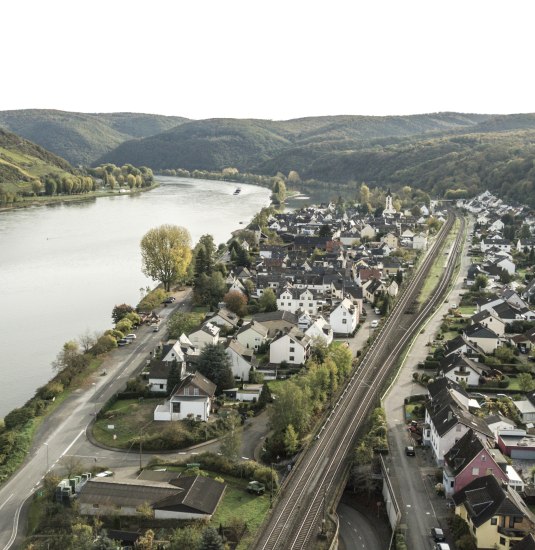 Blick auf Osterspai von Oben | © Sebastian Reifferscheid