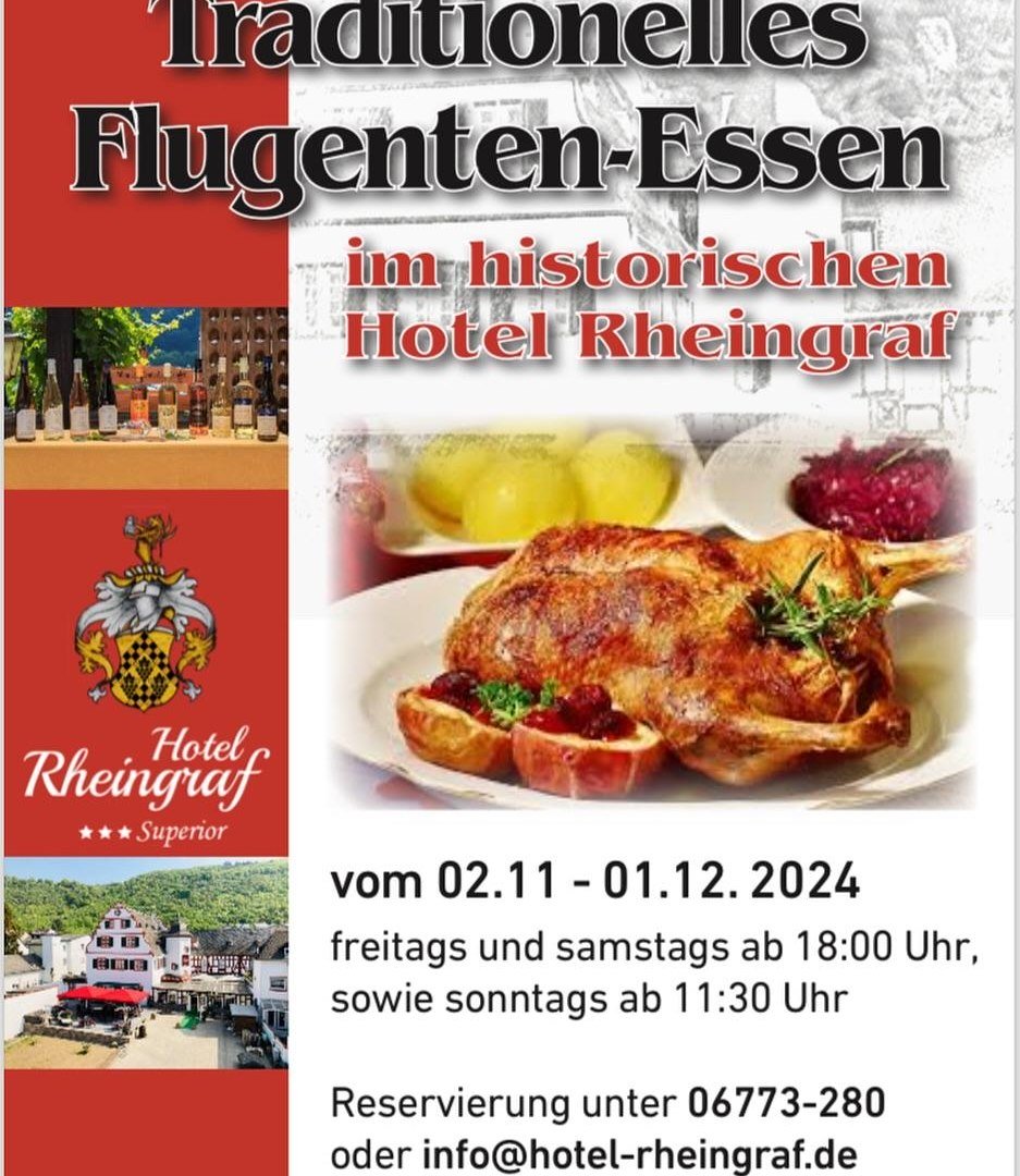 Flyer | © Hotel Rheingraf