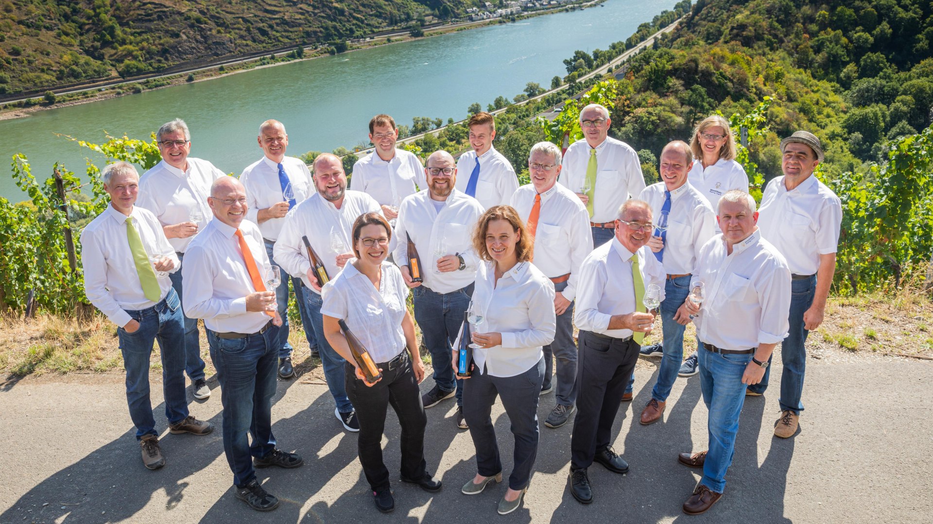 Riesling Charta Gruppenfoto | © Mittelrhein Riesling Charta