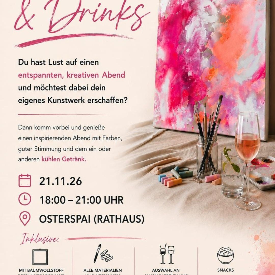 Paint and Drinks | &copy; Beck