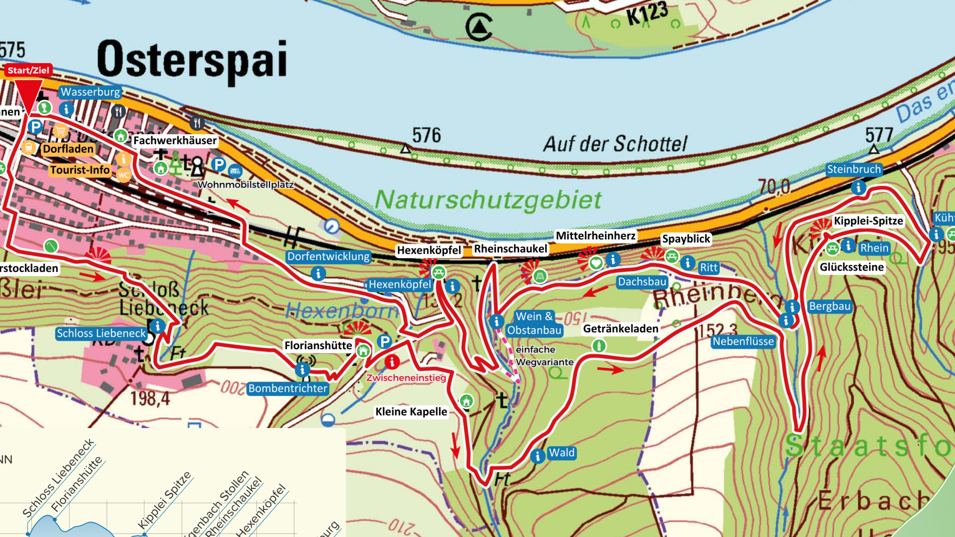 Titelbild Karte 2 Langhalsweg