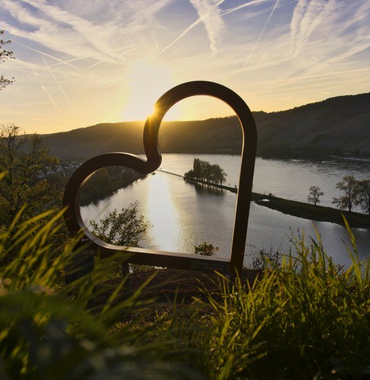 Mittelrheinherz auf dem Langhalsweg | © Sebastian Reifferscheid