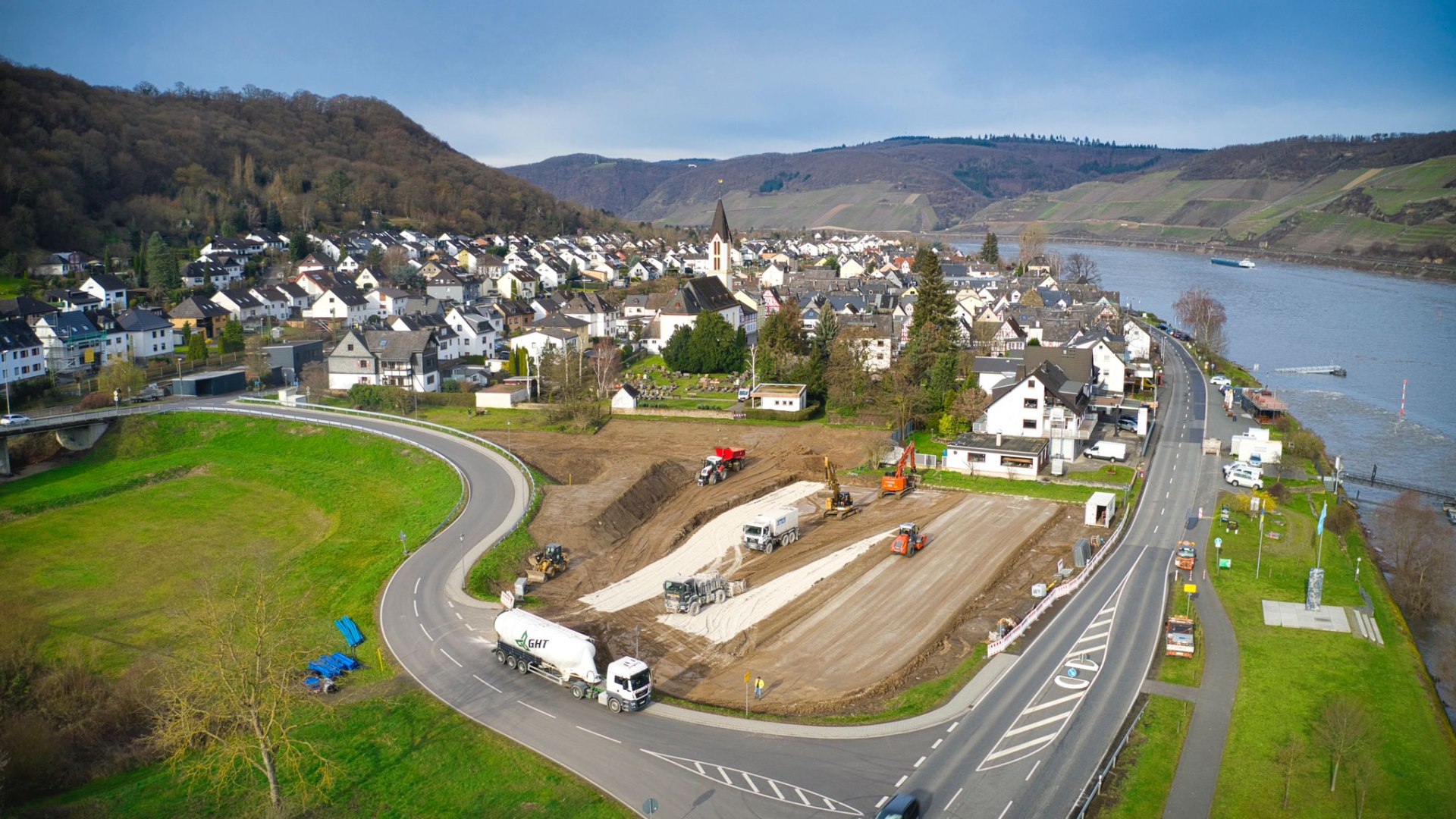 Bau der Multifunktionsfl&auml;che | &copy; Sebastian Reifferscheid