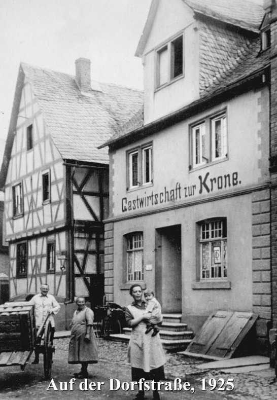 Dorfstra&szlig;e 1925 | &copy; Werner Runkel