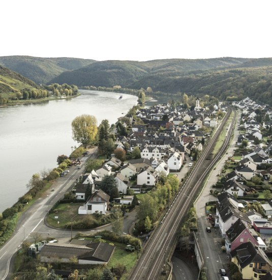 Blick auf Osterspai von Oben | &copy; Sebastian Reifferscheid