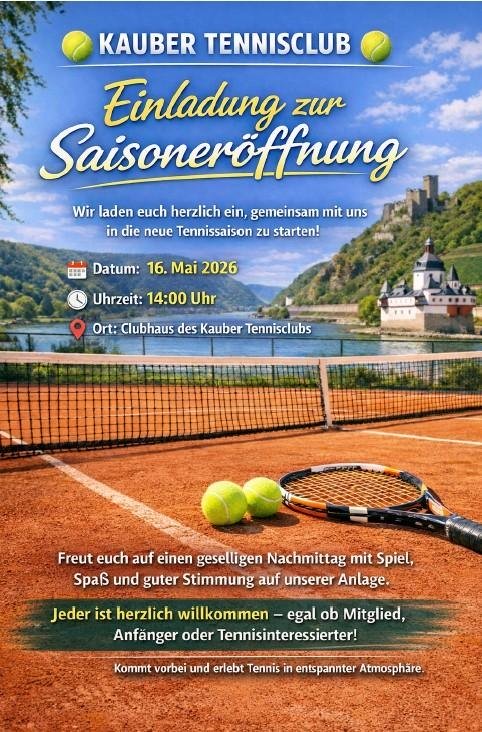 Saisoner&ouml;ffnung Tennis | &copy; Kauber Tennisclub
